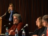 Edward Greaves speaks as the other panelists look on
