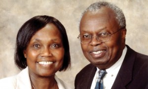 Monica Nayenga, office operations manager for the St. Cloud State Faculty Association, and professor Peter Nayenga have raised their family in St. Cloud and built bridges with the community. Submitted photo