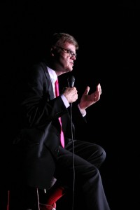 Garrison Keillor entertained fans during an evening of stories and poems at St. Cloud State. Submitted photo