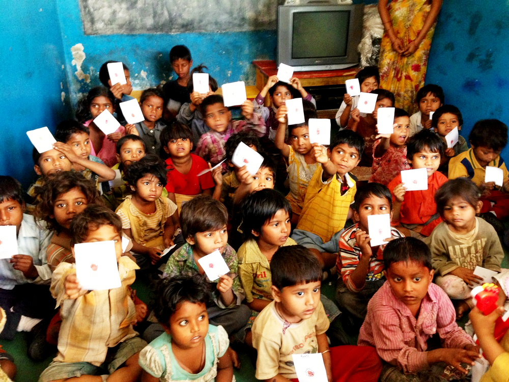 The Little Stars School in Varanasi, India.