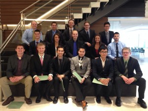 Students learn about finance careers in Chicago