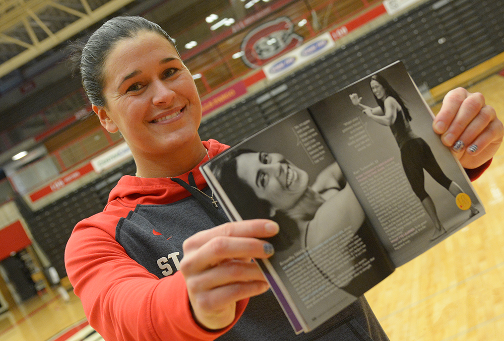 Kari Turkowski ’05 is featured in the February “Prevention” magazine spread “It’s Time to Honor Real.” Turkowski spoke about the way she loves her body and posed for a photo shoot. Photo by Anna Kurth - See more at: https://today.stcloudstate.edu/prevention-features-alumna-coach-in-body-image-spread/#sthash.aEMrY5Oi.dpuf