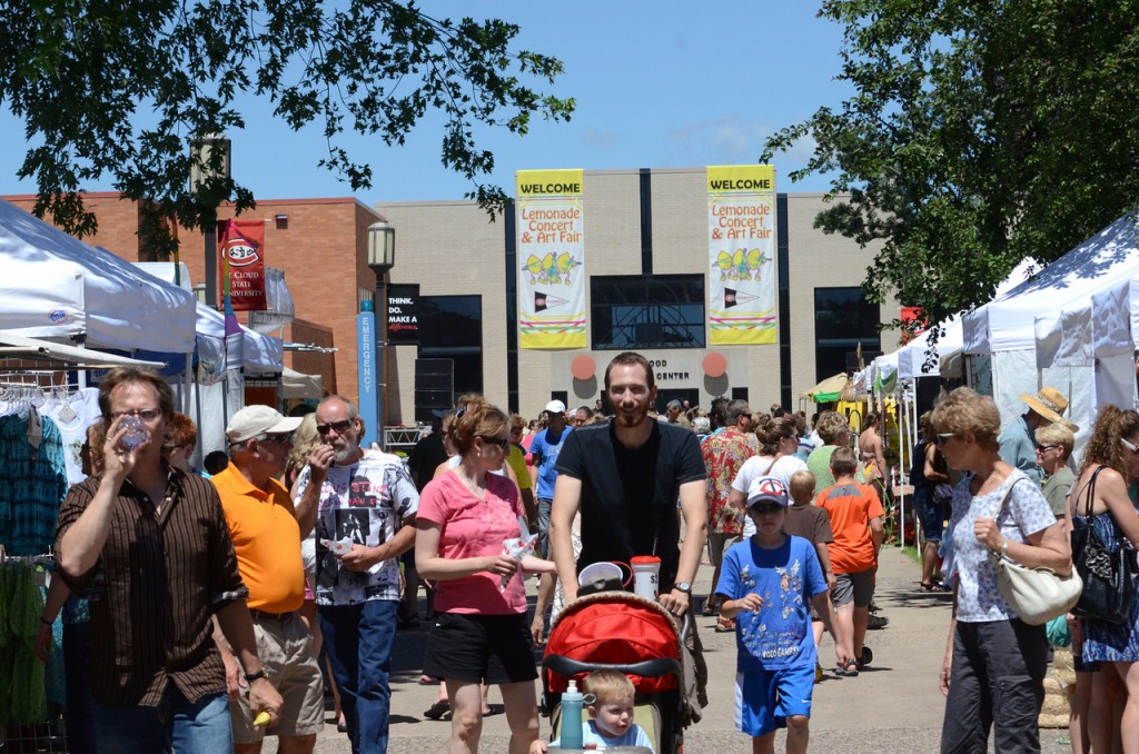 Thousands will flock to the St. Cloud State campus June 25 for the Lemonade Concert and Art Fair.