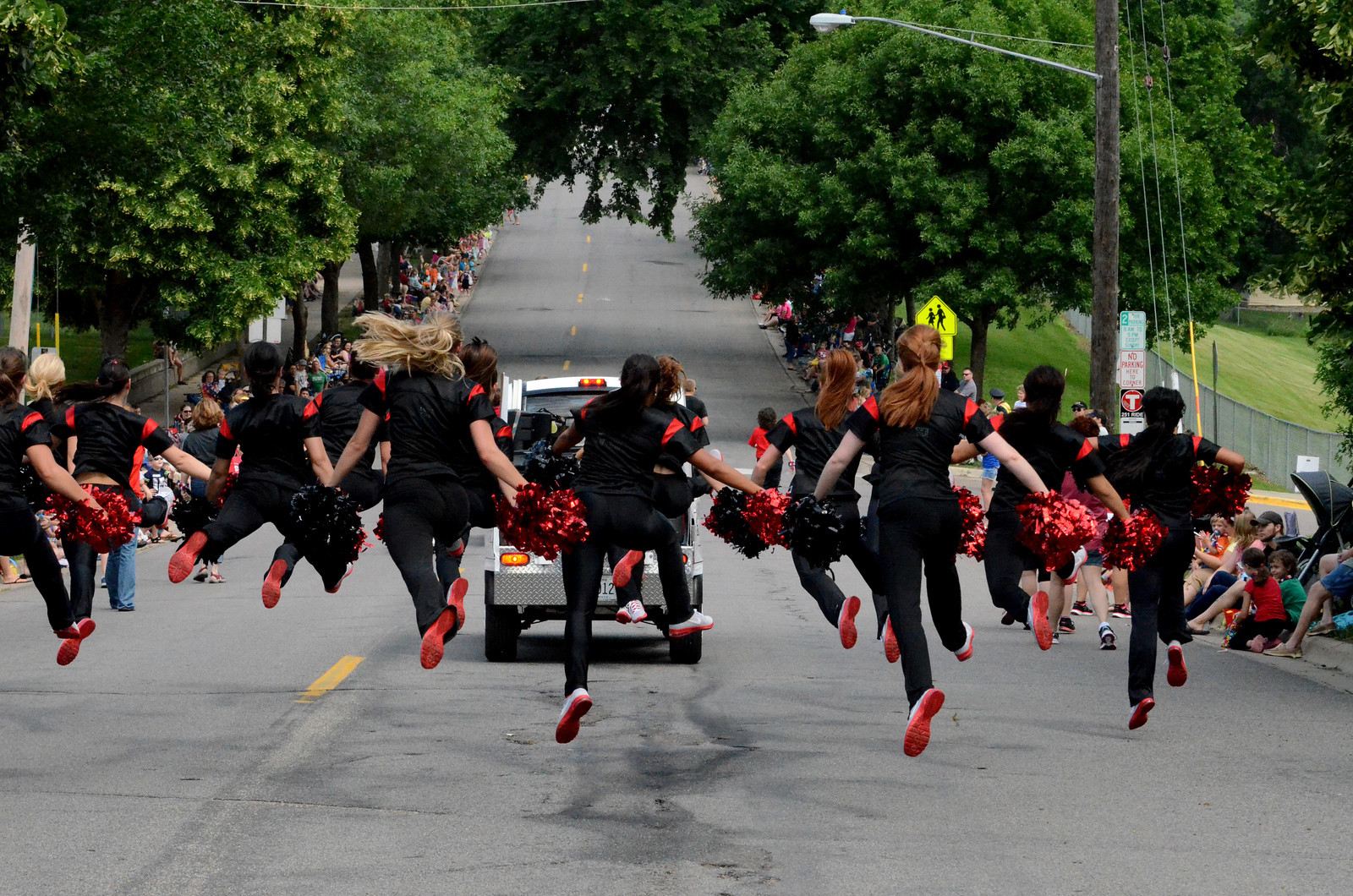 Dance Team at the 2013 Granite City Days Parade
