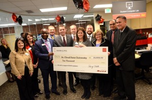 St. Cloud State receives $10,000 donation from Wells Fargo