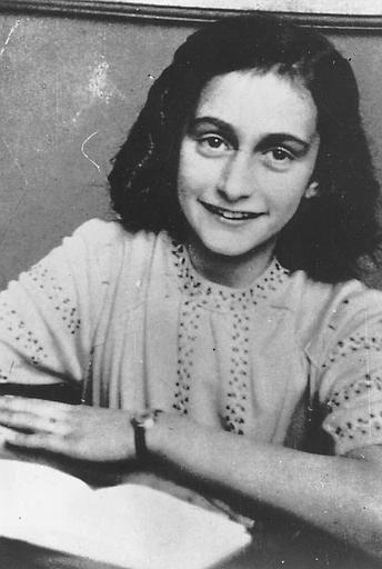 Anne Frank in an undated photo. Photo courtesy of the Anne Frank Center (AP Photo)