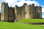 Alnwick Castle in northern England