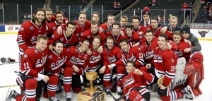 #3 SCSU men's hockey wins North Star Cup championship