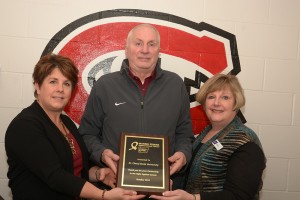 Ron Seibring, Campus Recreation honored for work with Making Strides