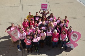 Breast cancer: Conversations and a photo opportunity