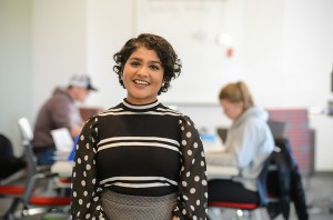 Pre-med Sruthi Shankar gets hands-on with research