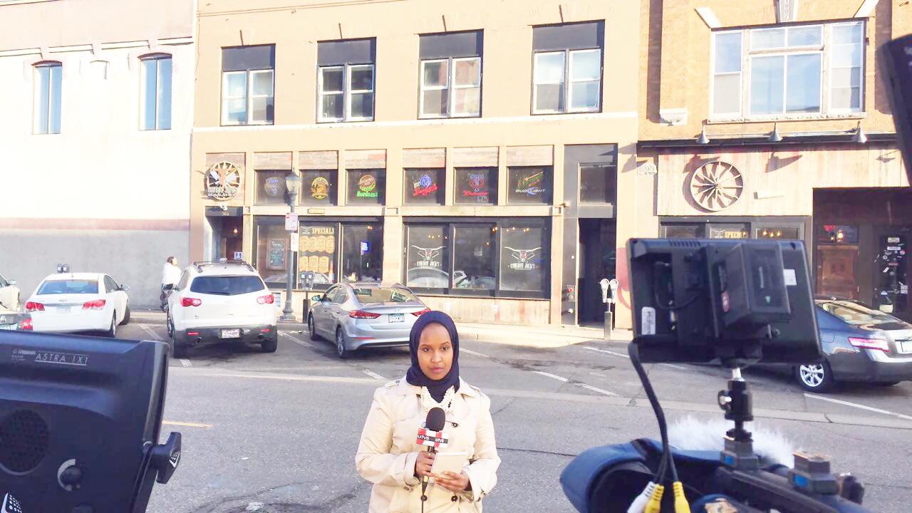 Ubah Ali, reporting from downtown St. Cloud