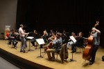 Orchestra practicing