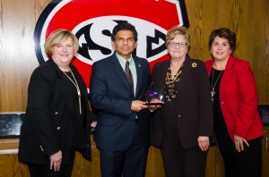 Vaidya honored for work with Making Strides 