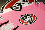 Pink jerseys to be auctioned