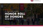 2016-2017 Honor Roll of Donors cover