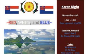 Karen Night will be on Nov. 11