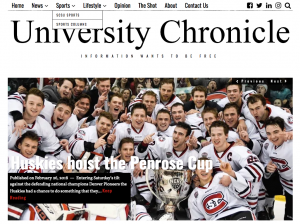 University Chronicle moves to online