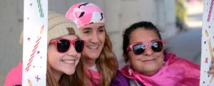 Sun shines on 10th breast cancer walk