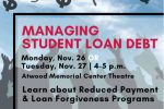 Managing Student Loan Debt poster
