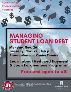 Managing student loan debt