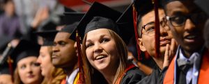 Commencement ceremonies are May 10