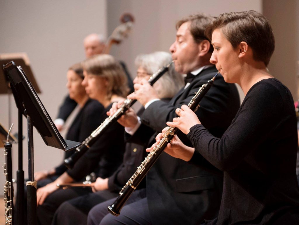 St. Cloud Symphony Orchestra's double-reed section