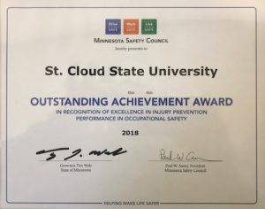 St. Cloud State earns Outstanding Achievement Award