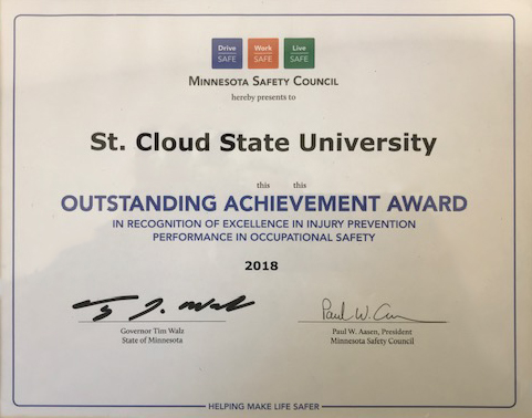 St. Cloud State earns Outstanding Achievement Award – St. Cloud