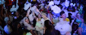 Photo/Video Gallery: Huskychella Foam Dance Party