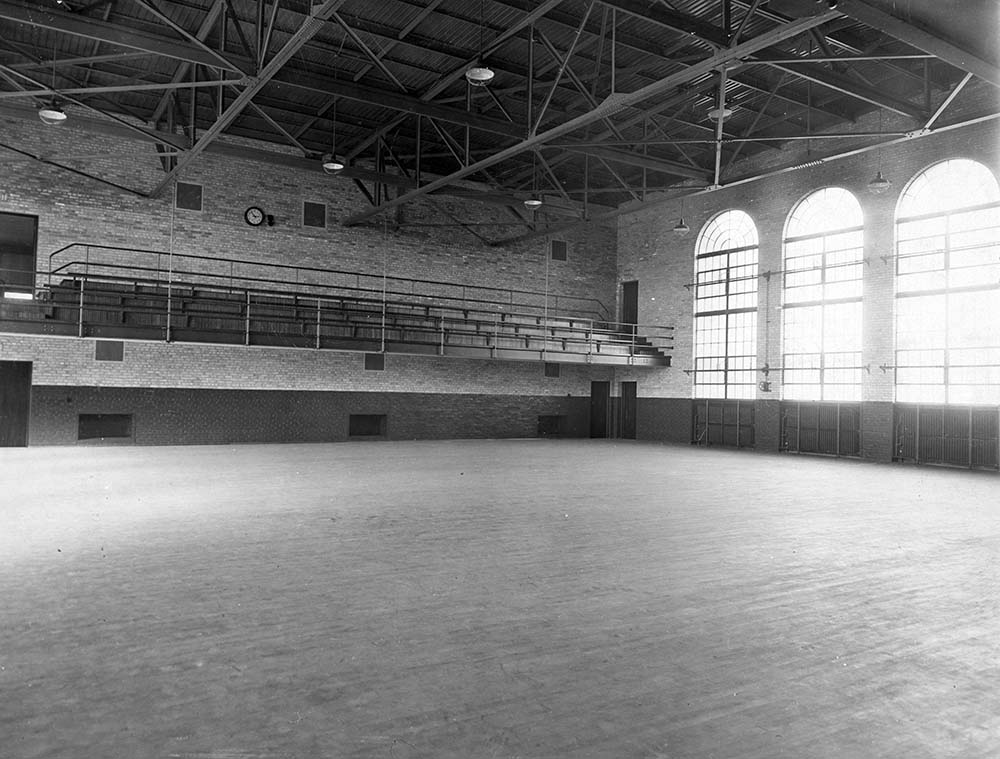 An empty gymnasium