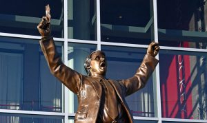 Herb Brooks statue unveiled