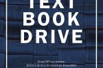 Textbook Drive promotional poster