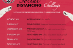 Social Distancing Challenge poster