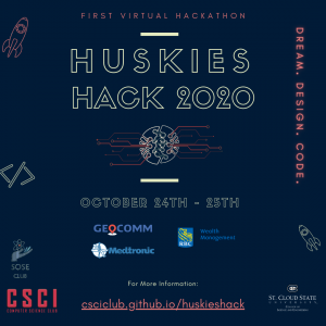 Huskies Hack 2020 is Oct. 24-25