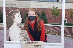 Photo gallery: Suffragettes on campus