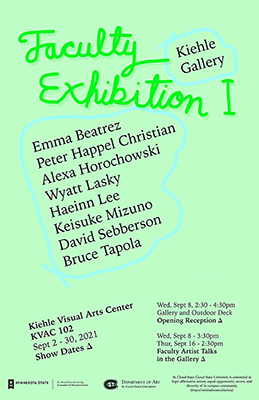Faculty Exhibition: Kiehle Gallery