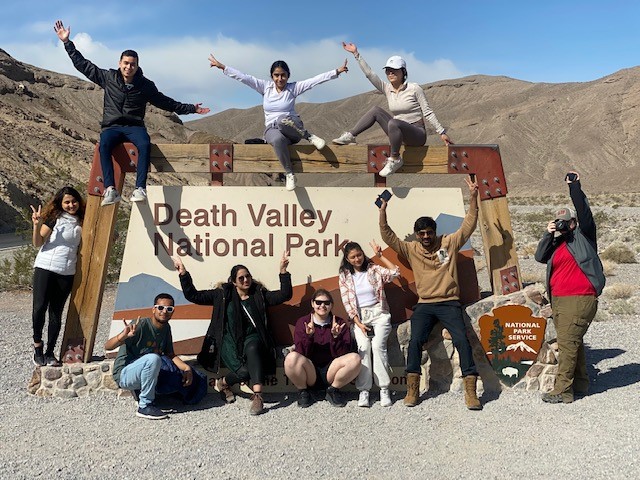 St. Cloud State Students at Death Valley National Park
