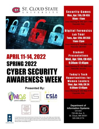 Cyber Security Awareness Week Poster
