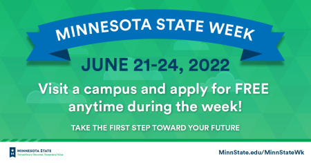 Visit St. Cloud State during Minnesota State Week June 21-24