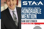 St. Cloud State alumnus recognized by STAA All-America Program