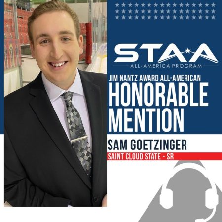 St. Cloud State alumnus recognized by STAA All-America Program