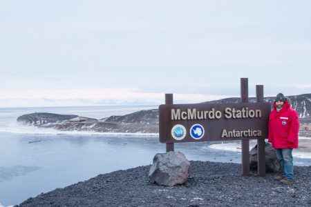 Alumnus takes engineering skills to Antarctica station