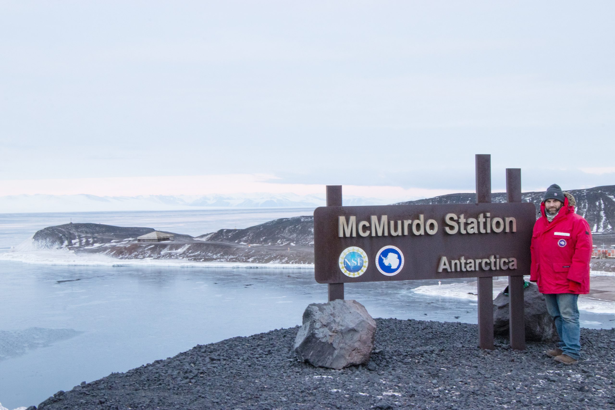 St. Cloud State alumnus Tony Abfalter has been working at McMurdo Station in Antarctica since February handling the station's communications systems.
