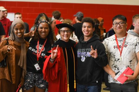 St. Cloud State welcomes students during Huskies First Four