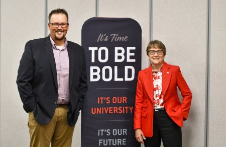 President Wacker, St. Cloud State leaders host Office of Higher Education to discuss current state of higher education