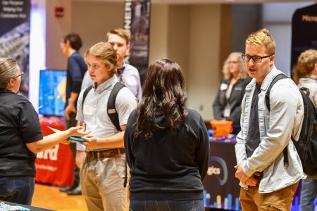 Students connect with business, organizations during Science, Engineering, and Medical Professions Fair