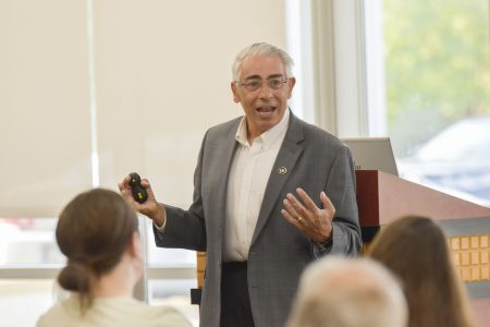 St. Cloud State QBR presents at Sauk Rapids Government Center