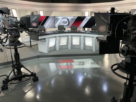 A New Look: UTVS completes upgrades to newsroom, studio