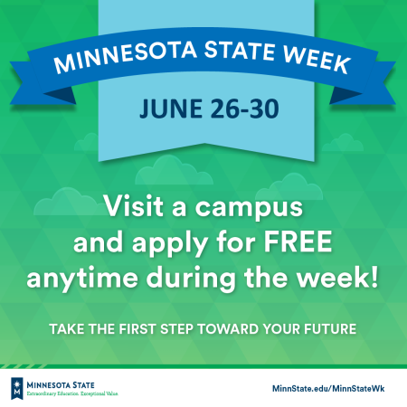 Visit St. Cloud State during Minnesota State Week June 26-30